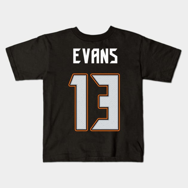 evans Kids T-Shirt by telutiga